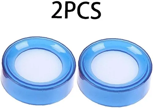 Vista 2 de 2 uds dedo húmedo esponja taza humedecedor de la punta de los dedos humedecedor para dinero cajero banco contando papeles dólar azul
