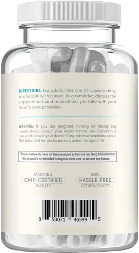 Vista 2 de Clear Formulas Absorción Rápida CoQ10 200mg - Coenzima Q10 200mg Potente antioxidante para la energía cardíaca y el envejecimiento - Cápsulas
