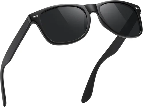 Vista 135 de MEETSUN Polarized Sunglasses for Women Men Classic Retro Square Frame Driving Sun Glasses UV Protection