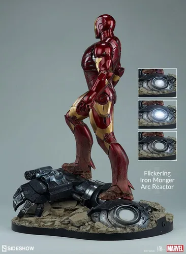 Vista 5 de Sideshow Legacy Effects Marvel Iron Man Mark III Mark 3 - Estatua de maqueta