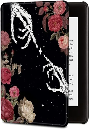 Vista 26 de BVDIKMI Funda para Kindle de 6 pulgadas (versión 11ª generación 2022), funda delgada de piel sintética con encendido y apagado automático para Retro