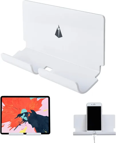 Vista 11 de Soporte de pared adhesivo para teléfonos inteligentes iPhone Montura para batería externa de pared (Negro)