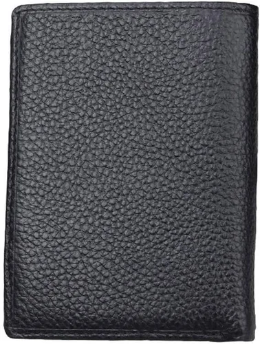 Vista 5 de XDSDDS - Cartera larga para hombre, de piel auténtica, con cremallera alrededor de cheques, tarjetero con bolsillo para monedas