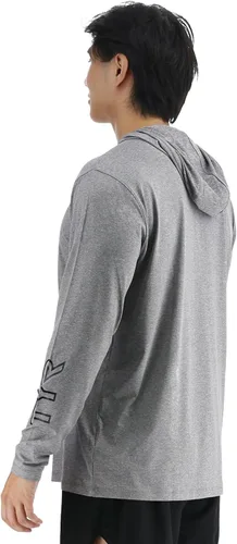 Vista 3 de TYR Sudadera con capucha de manga larga para hombre, protección solar UPF 50+