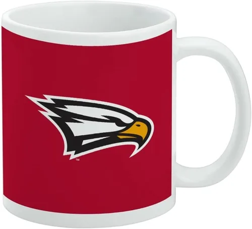 Vista 171 de Taza de cerámica con el logotipo principal de la Universidad Rider, taza de regalo novedosa para café, té y bebidas calientes, 11oz, blanca