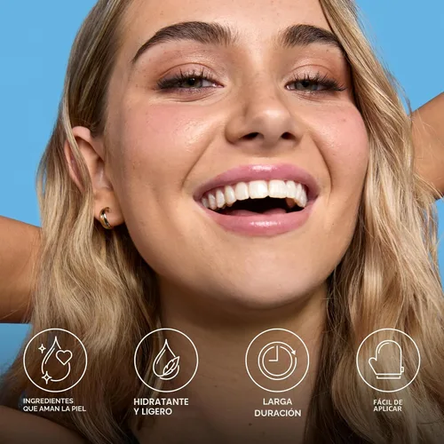 Vista 5 de Bondi Sands Espuma autobronceadora + guante de aplicación Incluye espuma ligera sin sol + guante reutilizable para un acabado impecable Includes