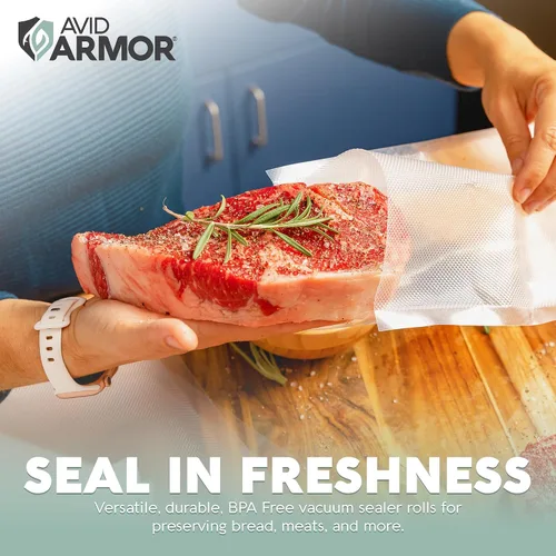 Vista 11 de Avid Armor Bolsas selladoras al vacío de 200 cuartos de galón de 8 x 12 pulgadas para guardar alimentos, grado comercial, sin BPA, resistentes