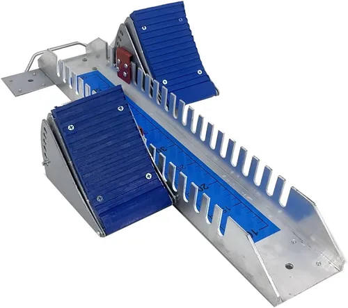 Vista 8 de Bloque de arranque multifunción, bloque de arranque escolar de atletismo, 6 ángulos ajustables Sprinter Track y Field Aluminio adecuado para pista