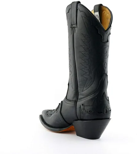 Vista 4 de Grinders Arizona HI Botas de baile de vaquero occidental de cuero unisex