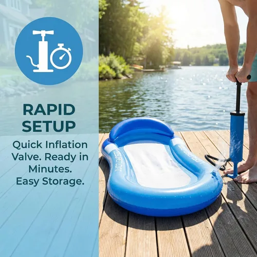 Vista 4 de Flotador inflable para piscina para adultos