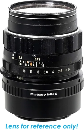 Vista 73 de Fotasy lente ANAF Sony Minolta MA AF para cámara Sony NEX E-Mount, color negro