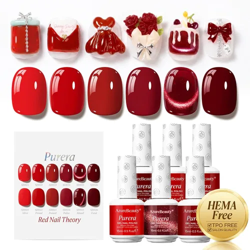 Vista 12 de AzureBeauty Juego de imanes de ojo de gato, kit de herramientas de uñas de ojo de gato francés con corazón, conejo francés, bolígrafo magnético