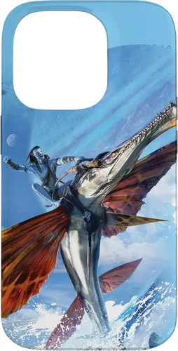 Vista 17 de iPhone 16 Avatar: El camino del agua Jake Sully Riding Skimwing Funda pintada