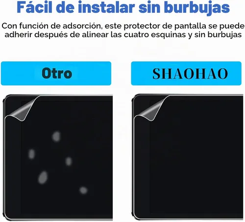 Vista 7 de SHAOHAO Protector de pantalla para Nissan Frontier 2023 2024, para camioneta Frontier S/SV 2022 2024, accesorios de pantalla táctil de 8 pulgadas