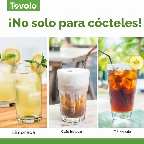 Vista 5 de Tovolo Bandeja de silicona para cubitos de hielo, color índigo profundo, paquete de 2 moldes para bandejas de hielo sin BPA para bebidas de café