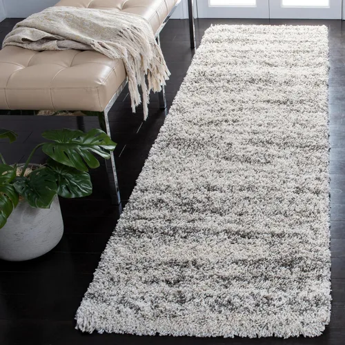 Vista 31 de SAFAVIEH Hudson Shag Collection - Alfombra decorativa de 2 x 3 pies, diseño moderno, no desprende pelusa y de fácil cuidado, 2 pulgadas de grosor