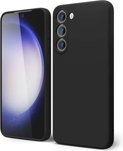 Vista 138 de oakxco Funda para teléfono Samsung Galaxy S8 de silicona líquida, delgada y fina de gel de goma suave TPU cubierta protectora simple llana