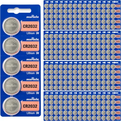 Vista 10 de Murata Batería CR2032 3V Litio Moneda Celda - Reemplaza Sony CR2032 (2 Baterías)