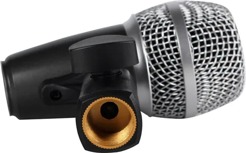 Vista 5 de HEIMU Kit de micrófono con cable para batería y otros instrumentos musicales (micrófono de tambor pequeño)