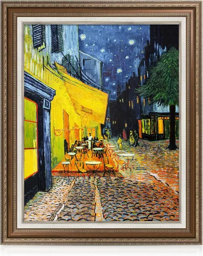 Vista 54 de Serie de pinturas de Vincent Van Gogh (favoritos). Reproducción de arte clásico de Van Gogh, impreso en lienzo, Algodón, Almond Blossom, 16x20
