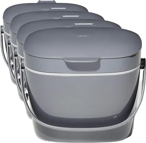Vista 18 de OXO Good Grips - Contenedor de compost fácil de limpiar, carbón (1,75 galones)