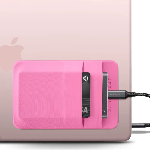Vista 17 de Soporte para SSD y disco duro de 2 bolsillos para laptop, adhesivo reutilizable, funda de bolsillo adhesiva para SSD portátil externo, disco duro