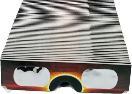 Vista 10 de Bookishbunny 50 pares solares de los espectadores del eclipse de las gafas de papel de la visión del sol ISO certificó diversos patrones
