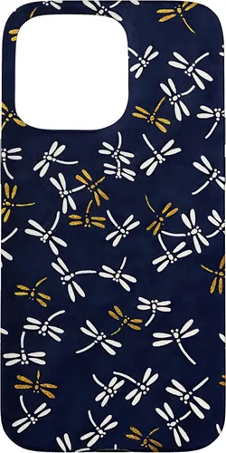Vista 31 de Dragonflies Pattern Japanese Tombo Akitsu Case for iPhone 17