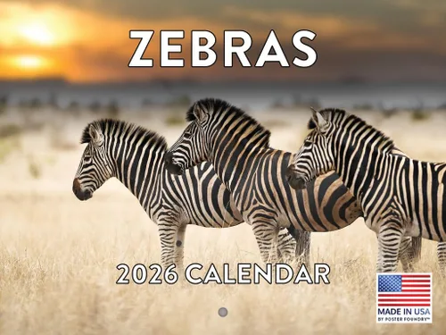 Vista 141 de Calendario mensual de pared de alpaca 2025 Fabricado en Estados Unidos