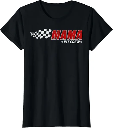 Vista 46 de Mama Pit Crew Race Car Birthday Family Matching Pit Crew Camiseta