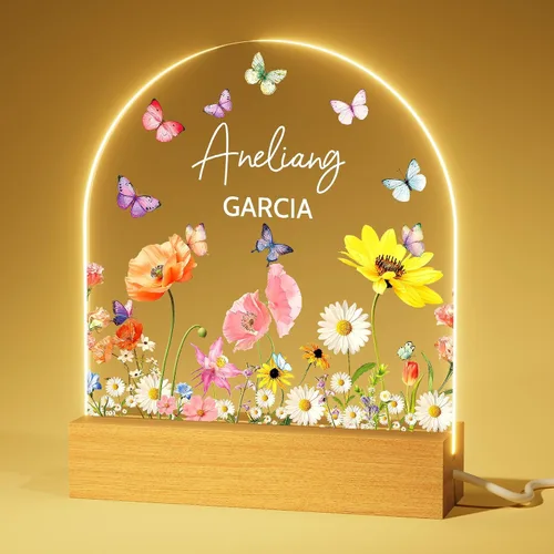 Vista 13 de Luz nocturna personalizada, luz nocturna acrílica Koala, regalos personalizados para niños, nombre personalizado, brillo ajustable, alimentación
