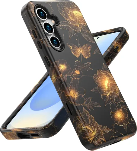 Vista 23 de Funda Magnética Diseñada para Samsung Galaxy S23 FE, con Protector de Pantalla + Protector de Lente de Cámara + Soporte, Funda para Galaxy S23 FE 5G