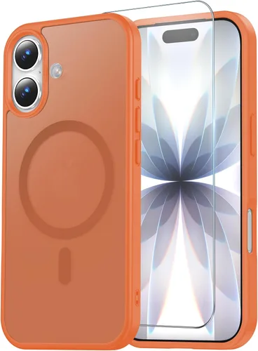 Vista 125 de Funda transparente para iPhone 11 con protector de pantalla, compatible con Magsafe, antiamarilleo, protección de grado militar, a prueba de golpes