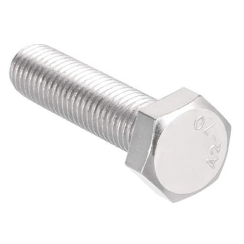 Vista 8 de uxcell Pernos hexagonales de M8x50mm Pernos de tornillo de mano izquierda hexagonal de acero inoxidable 304