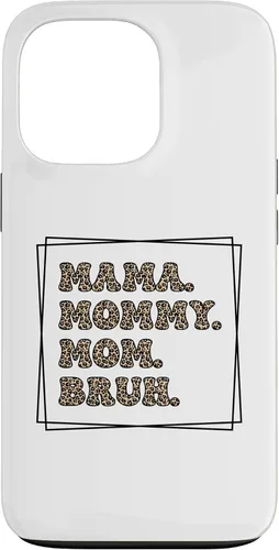 Vista 10 de Mama Mommy Mom Bruh Groovy Mommy Funny Mom Mothers Day Case for iPhone 16