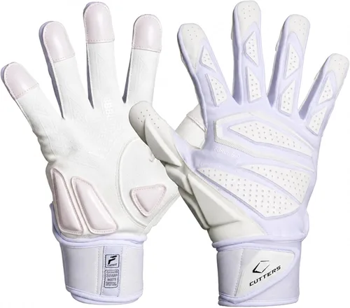 Vista 4 de Cutters Force Padded Football Gloves for Lineman. Extra Grip. Adults
