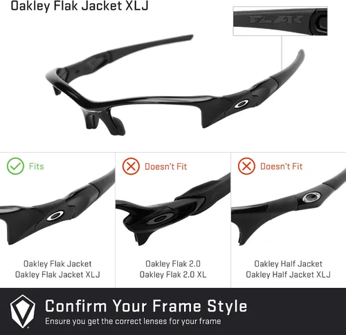 Vista 4 de Revant Lentes de repuesto para Oakley Flak Jacket XLJ OO9009