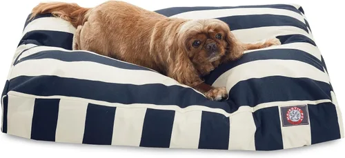 Vista 36 de Majestic Pet Cama rectangular grande para perros con rayas lavable, cama antideslizante y cómoda para mascotas, cama para perros con funda extraíble