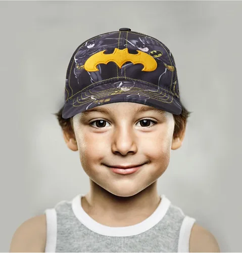 Vista 4 de DC Comics Boys' Super Hero Baseball Cap - 3D Superman, Batman, Justice League Hat (2T-7)