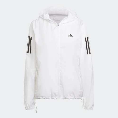 Vista 6 de adidas Cortavientos con capucha para mujer