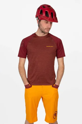 Vista 5 de Endura SingleTrack - Camiseta de ciclismo de manga corta para hombre