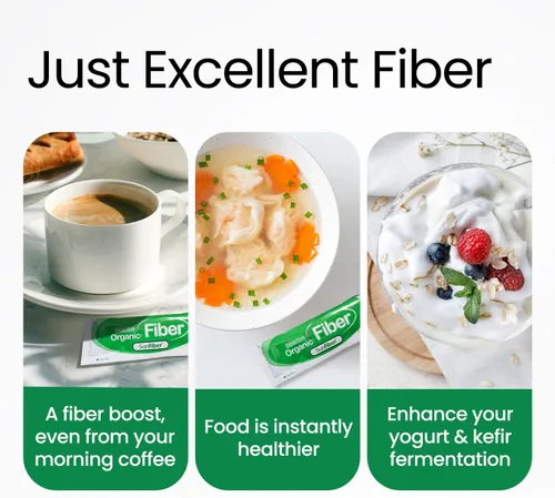Vista 6 de LABO Nutrition Fibra Orgánica Bioactiva – Sunfiber PHGG Fibra Prebiótica Soluble para la Regularidad Digestiva y Salud Intestinal – Goma de Guar