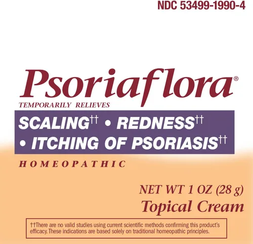 Vista 2 de Boericke & Tafel Psoriaflora - Crema tropical, marcas Nature's Way, 1 onza