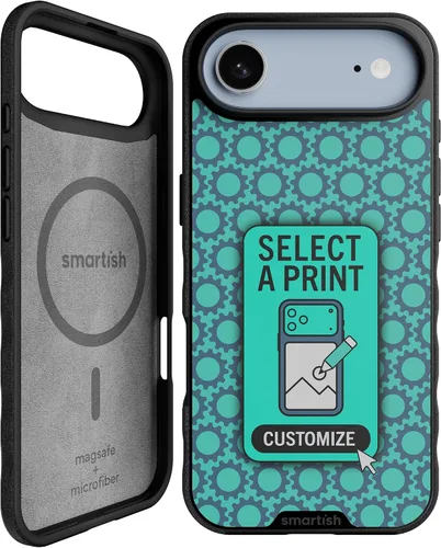 Vista 96 de Smartish® Funda delgada para iPhone 13 Pro - Gripmunk - [ligera + protectora] Funda de agarre fina - Black Tie Affair