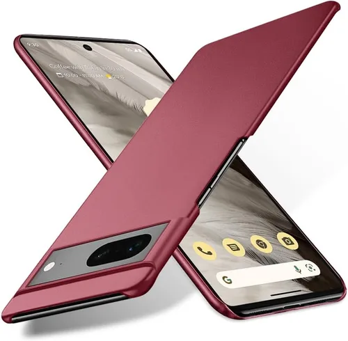 Vista 10 de Bastmei Funda para Google Pixel 7 5G (2022), extremadamente ligera, ultra ligera, súper delgada, protección de cámara, carcasa de PC dura