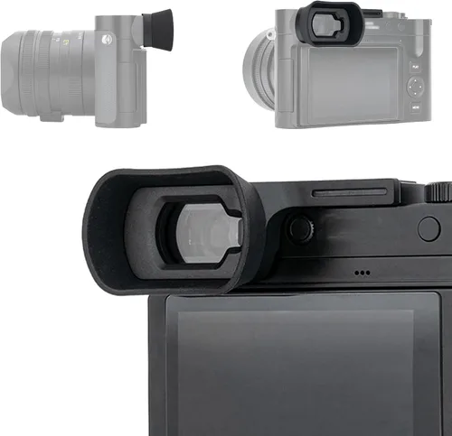 Vista 10 de Visor de cámara de silicona blanda Eyepiece para Olympus OM-D E-M1 Mark III & E-M1 Mark II y E-M1 cámara sin espejo, sustituye a Olympus EP-13 EP-12
