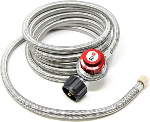 Vista 6 de Gas One 2113 - Regulador de propano 0-20 PSI con manguera de 4 pies
