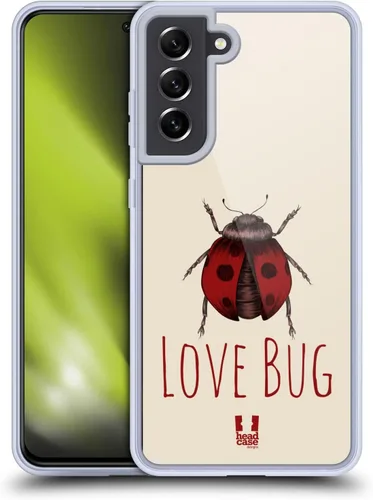Vista 11 de Head Case Designs Ants Insect Prints Gel Case [Military Grade Protection] Compatible with Samsung Galaxy S21 FE 5G and Compatible with MagSafe