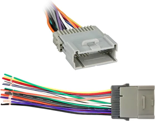 Vista 2 de Enrock EGMWH98-08 Arnés de cableado para conexión de un estéreo para vehículos GM, Chevrolet, Pontiac y Toyota seleccionados 2000-2008