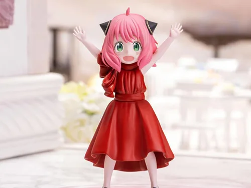 Vista 8 de SEGA - Figura de Anya Forger Party Spy x Family 4.3 in, 144731